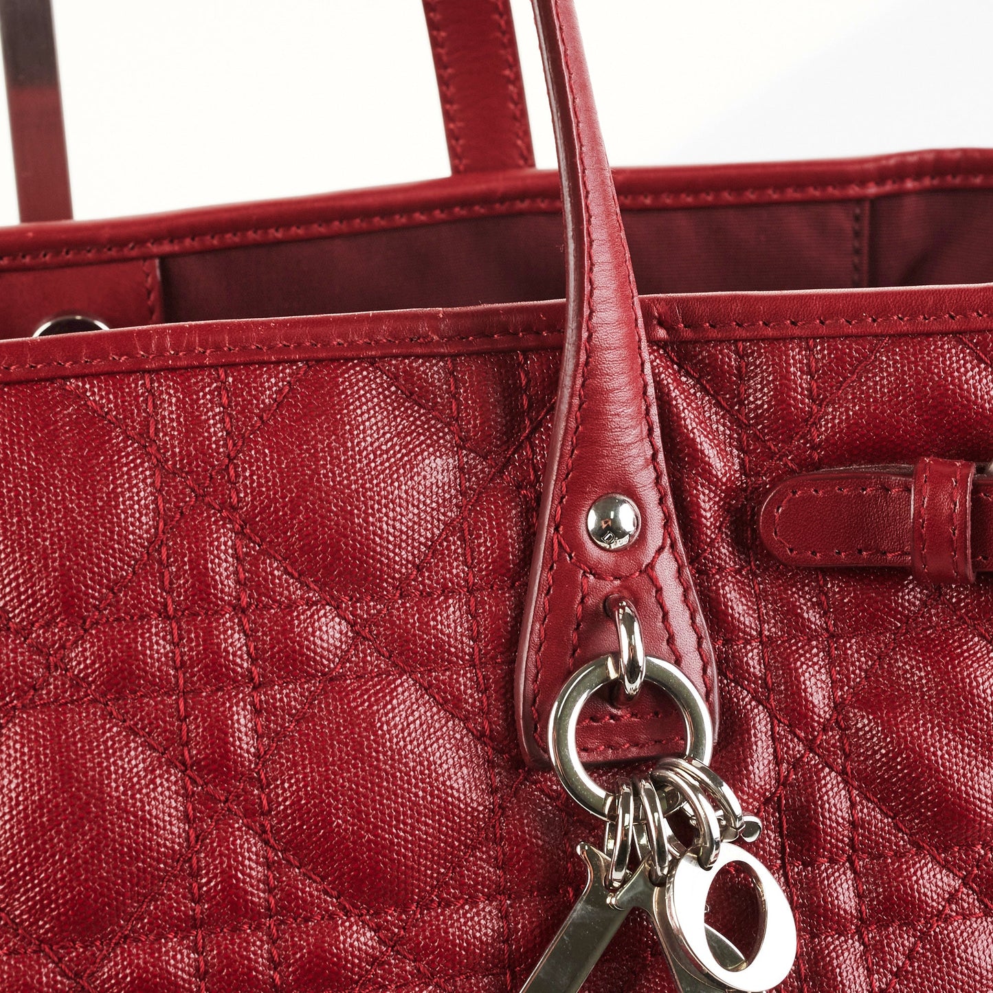 Christian Dior Burgundy Tote
