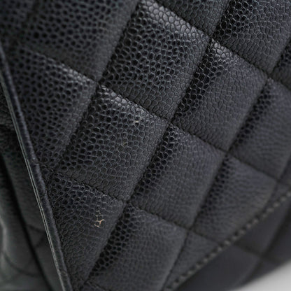 Chanel Maxi Jumbo Double Flap Black Caviar