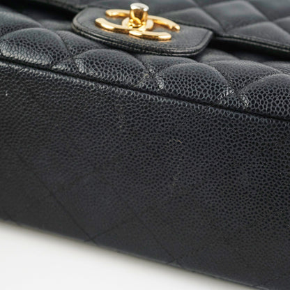 Chanel Maxi Jumbo Double Flap Black Caviar