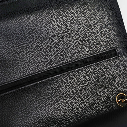 Chanel Maxi Jumbo Double Flap Black Caviar