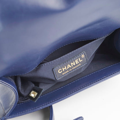 Chanel Boy Small Blue