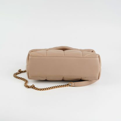 Saint Laurent Toy Puffer Beige