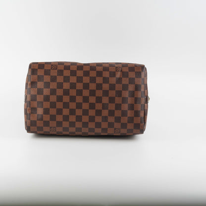 Louis Vuitton Speedy 30 Bandouliere Damier Ebene
