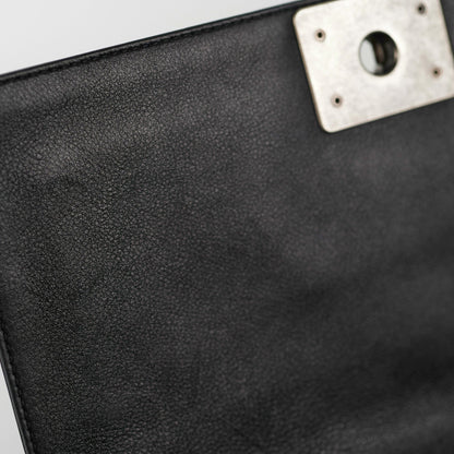 Chanel Boy Old Medium Black