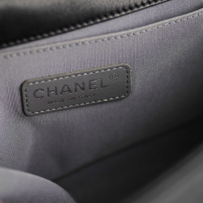 Chanel Boy Old Medium Black