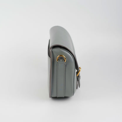 Christian Dior Medium Bobby Grey Calfskin Bag