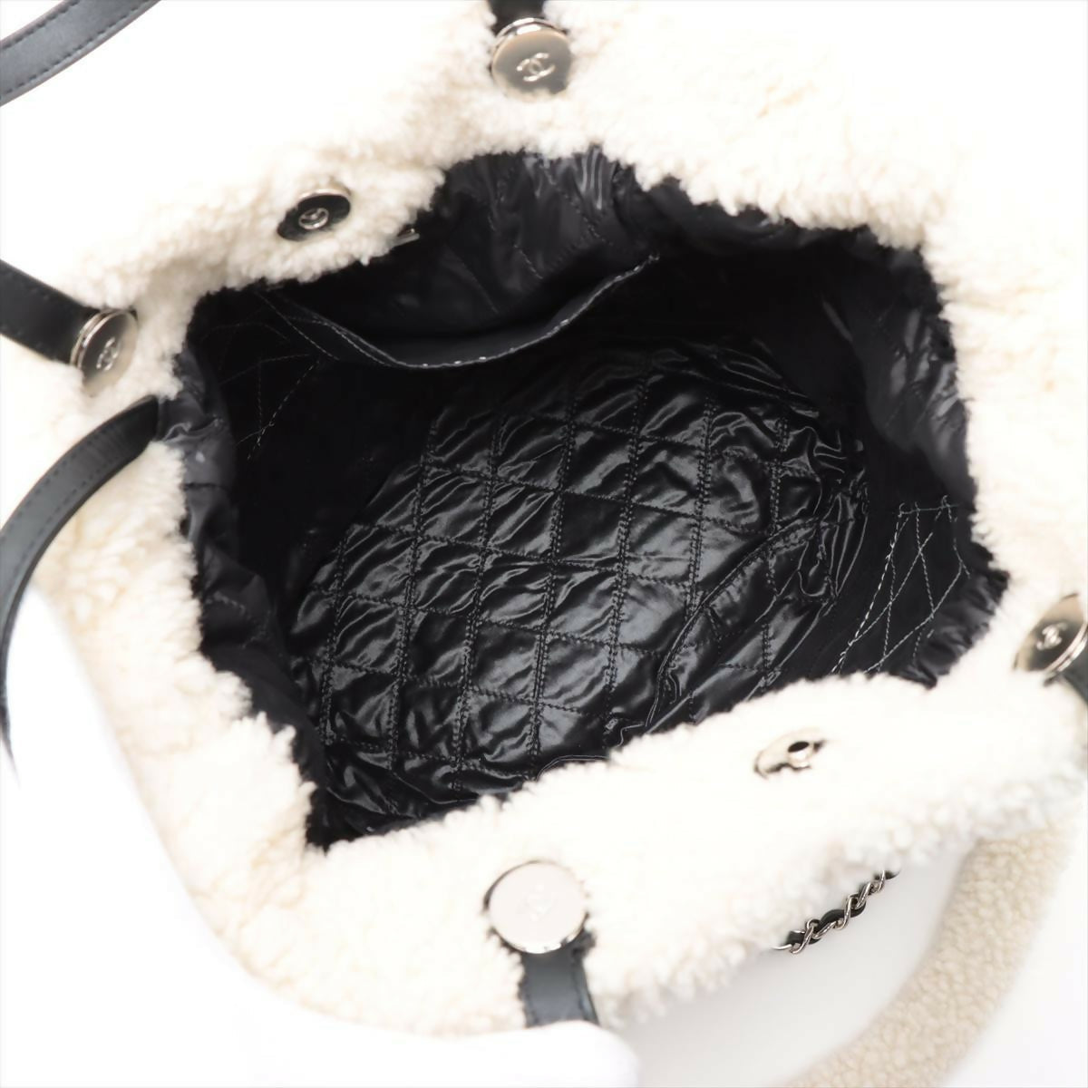 Chanel Coco Neige Shearing 2 Way Shoulder Bag