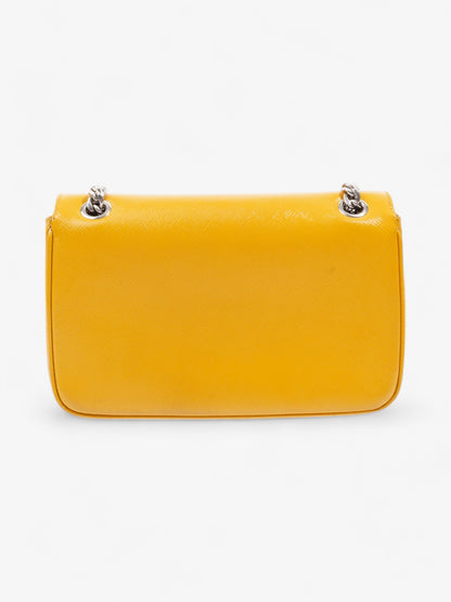 Prada Crossbody Bag Mustard Saffiano Leather Mini