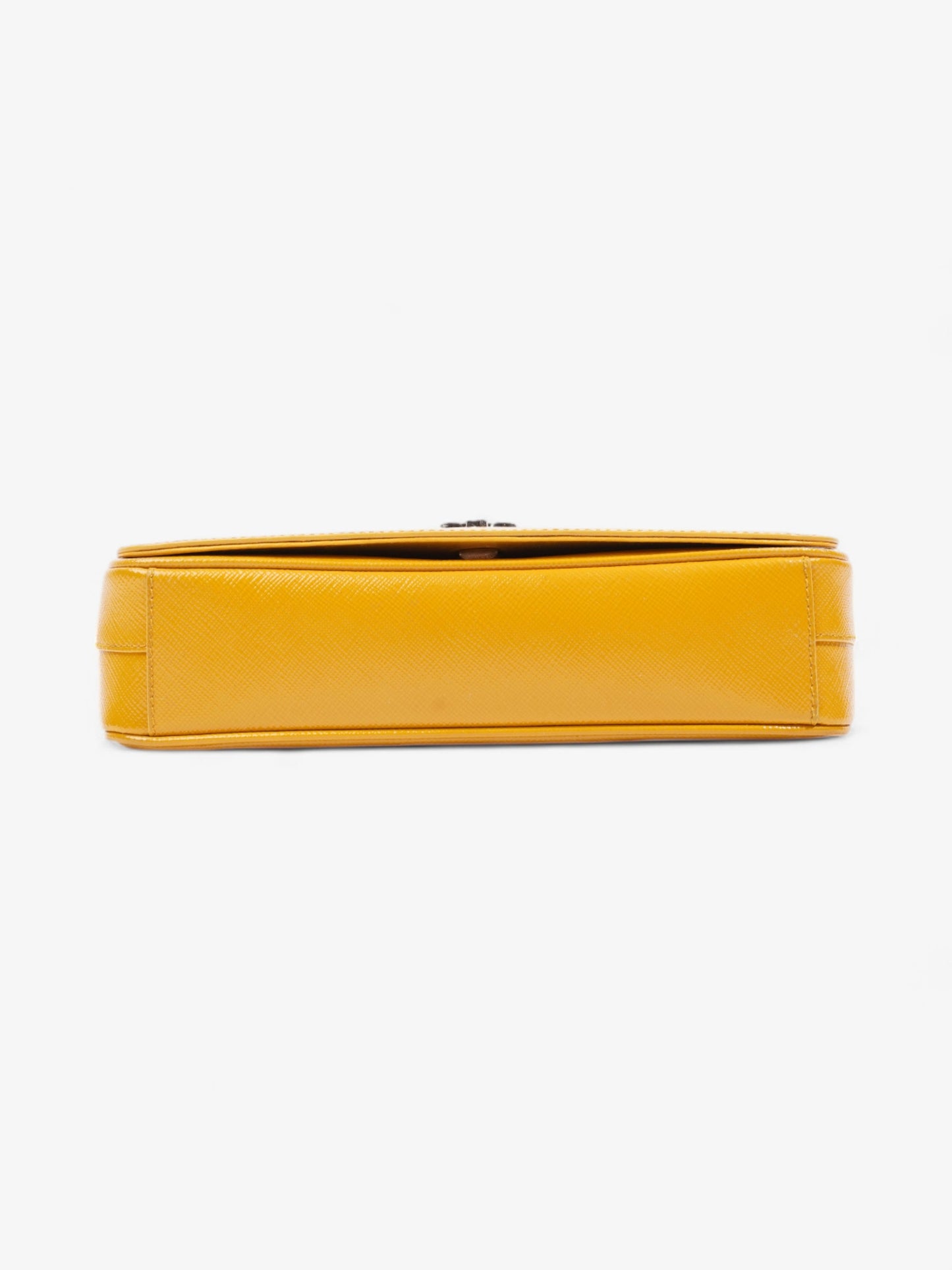 Prada Crossbody Bag Mustard Saffiano Leather Mini