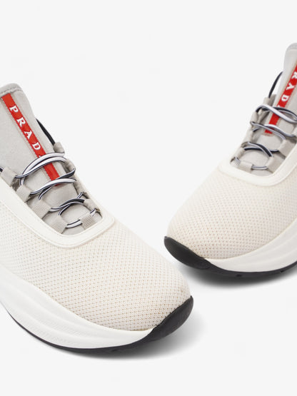 Prada Neoprene White / Grey Mesh EU 36.5 UK 3.5