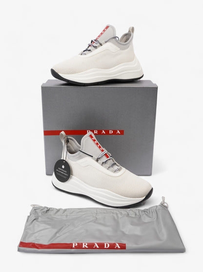 Prada Neoprene White / Grey Mesh EU 36.5 UK 3.5