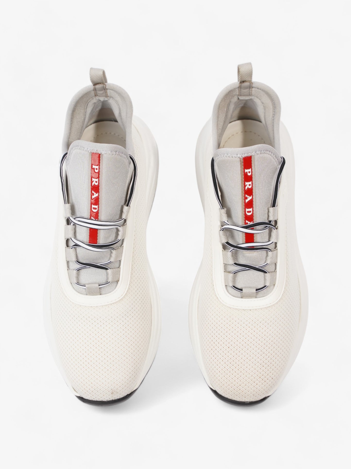 Prada Neoprene White / Grey Mesh EU 36.5 UK 3.5