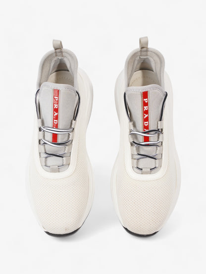 Prada Neoprene White / Grey Mesh EU 36.5 UK 3.5