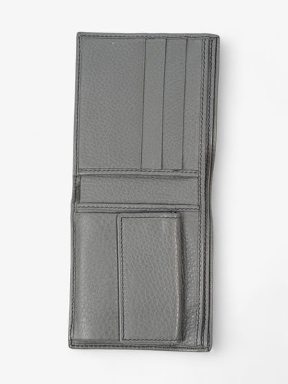 Gucci Soho Bifold Wallet with Interlocking G Grey Leather