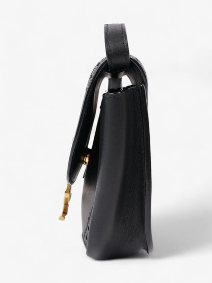 Saint Laurent Kaia Black Calfskin Leather Medium