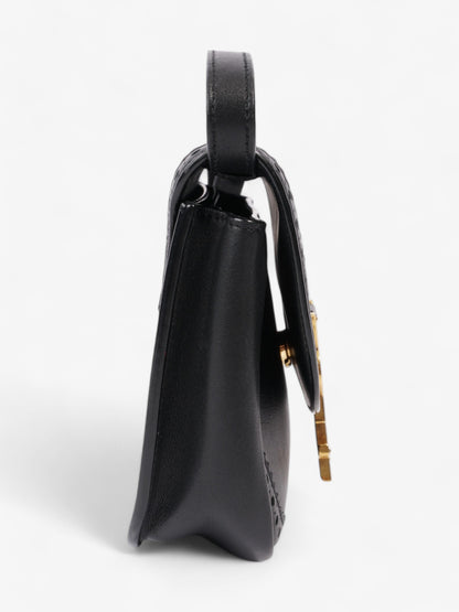 Saint Laurent Kaia Black Calfskin Leather Medium