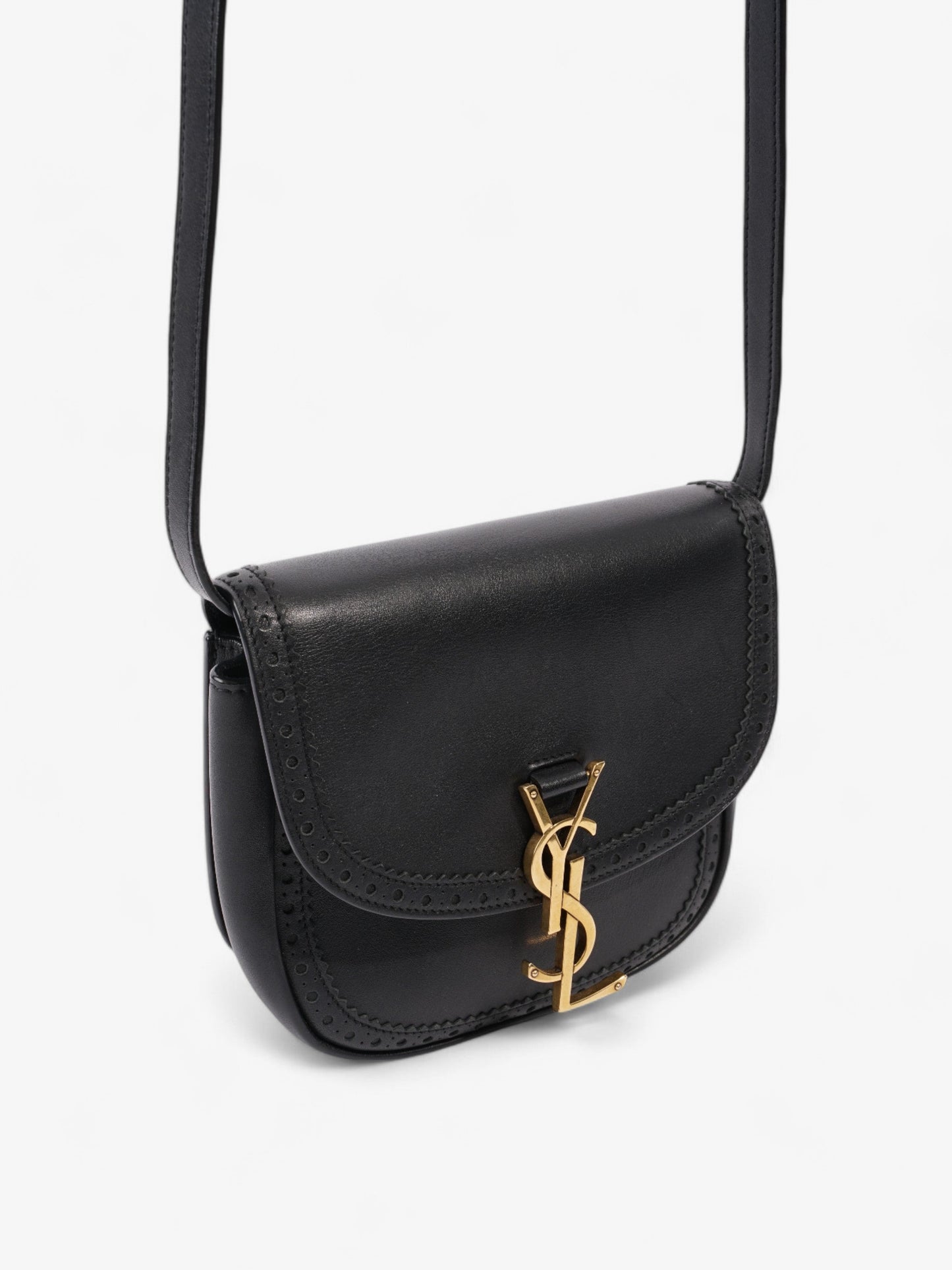 Saint Laurent Kaia Black Calfskin Leather Medium