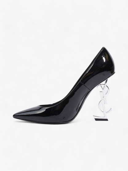 Saint Laurent Opyum Heels 110 Black Patent Leather EU 38.5 UK 5.5