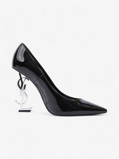 Saint Laurent Opyum Heels 110 Black Patent Leather EU 38.5 UK 5.5