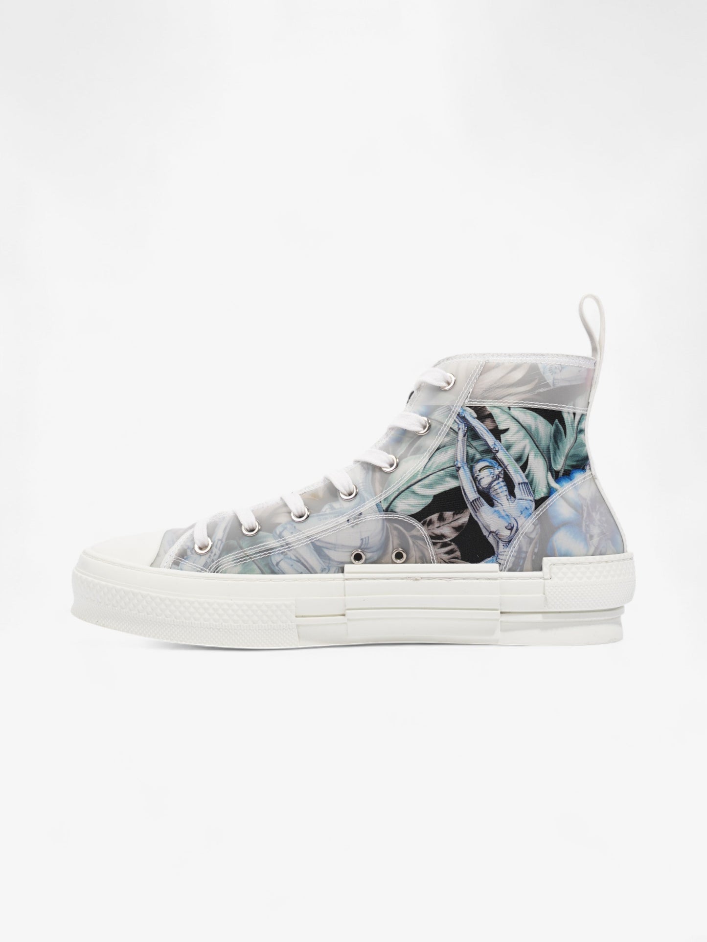 Christian Dior B23 High Sorayama Robot Multicoloured Canvas EU 42.5 UK 8.5