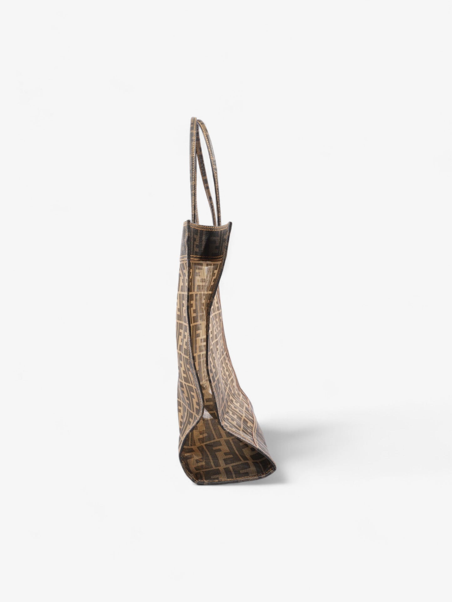 Fendi Zucca Mesh Tote Brown  Mesh