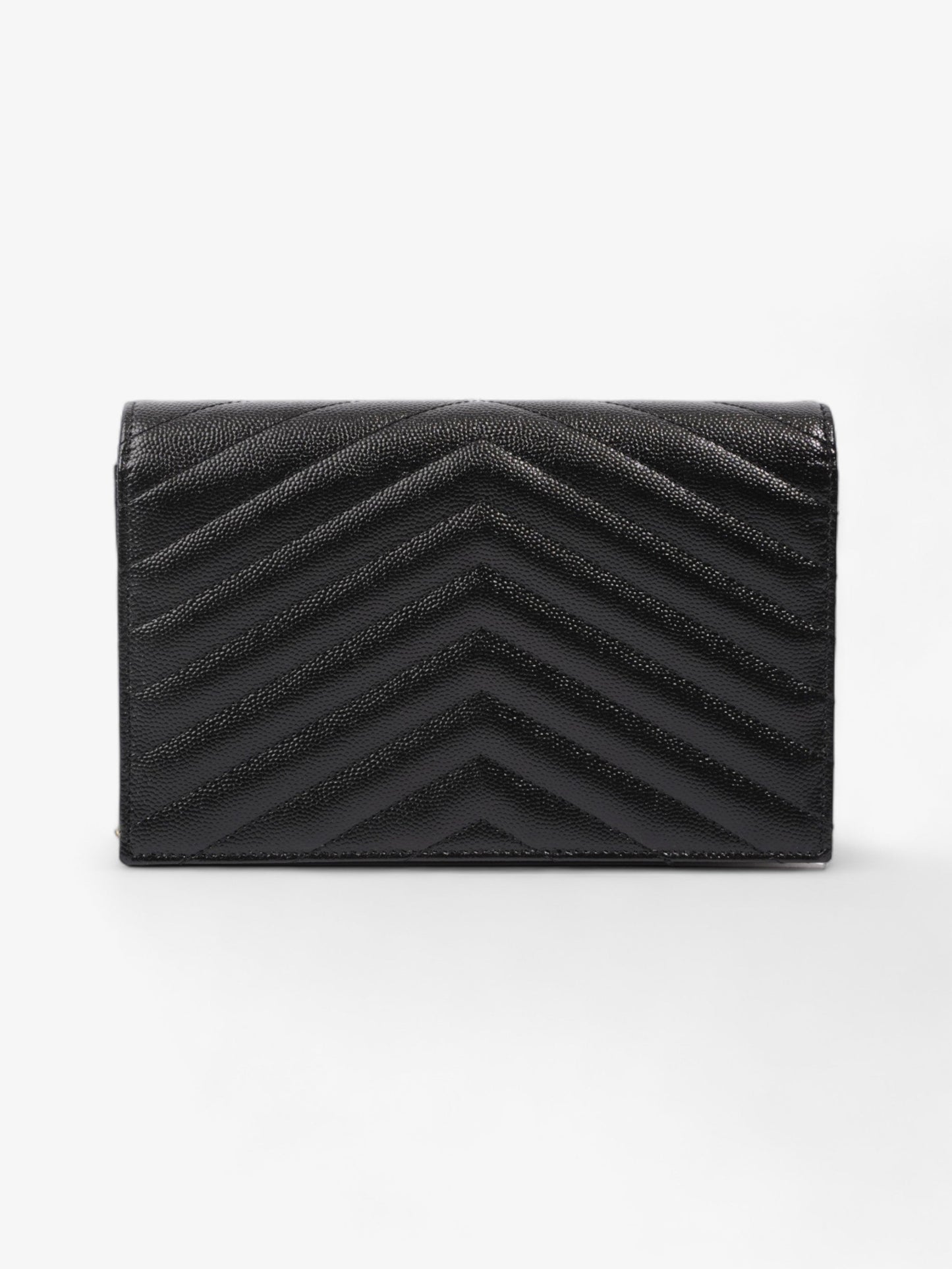 Saint Laurent Cassandra Black Matelasse Leather