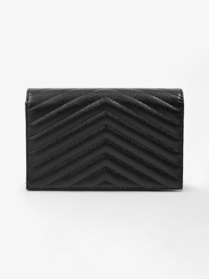 Saint Laurent Cassandra Black Matelasse Leather