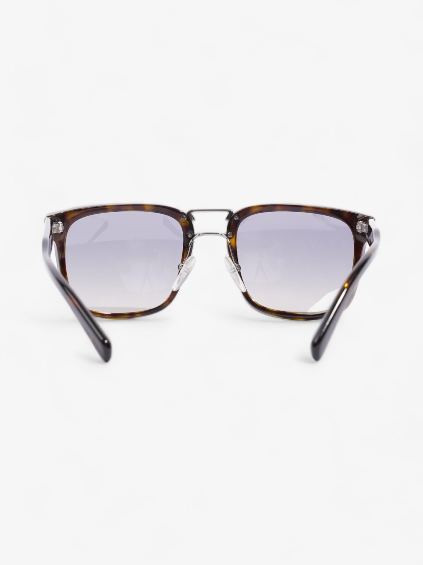 Prada Square Sunglasses Brown  Acetate 145mm