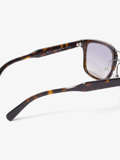 Prada Square Sunglasses Brown  Acetate 145mm