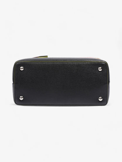 Fendi 2Jours Logo Bag Black / Multicoloured Leather Petite