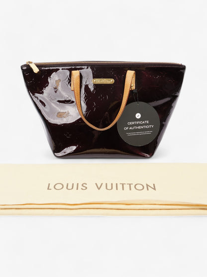 Louis Vuitton Bellevue Monogram Vernis / Amarante Vernis Leather PM