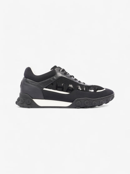 Chanel Low Top Sneaker Black / White Mesh EU 41 UK 8