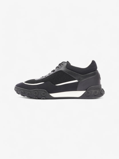 Chanel Low Top Sneaker Black / White Mesh EU 41 UK 8