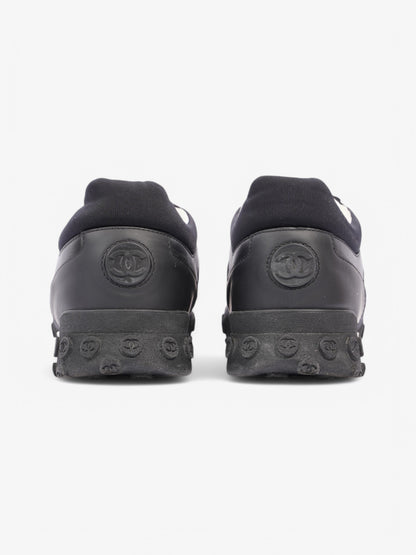 Chanel Low Top Sneaker Black / White Mesh EU 41 UK 8