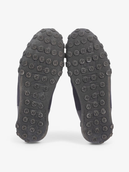 Chanel Low Top Sneaker Black / White Mesh EU 41 UK 8