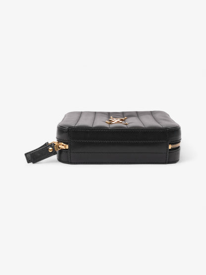 Saint Laurent Vicky Monogram Belt Bag Black Lambskin Leather
