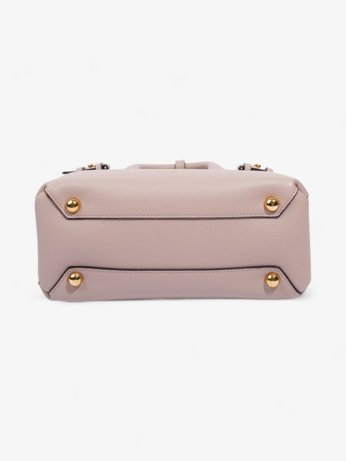 Burberry Banner Bag Pale Orchid / House Check Grained Leather Small