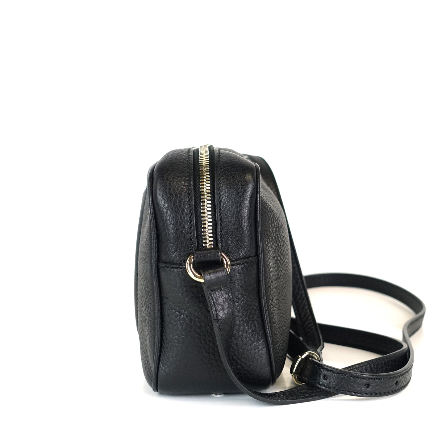 Gucci Soho Disco Grained Leather Small Crossbody Bag