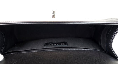 Chanel Boy Lattice Weave New Medium Leather Bag