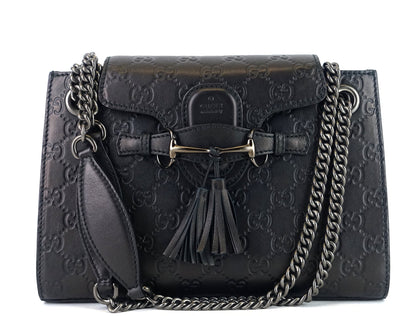 Gucci Emily Small Guccissima Leather Flap Bag
