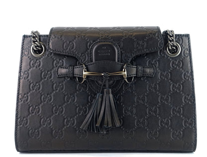 Gucci Emily Small Guccissima Leather Flap Bag