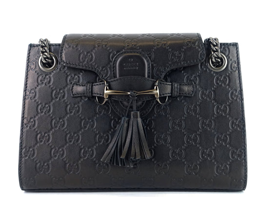 Gucci Emily Small Guccissima Leather Flap Bag
