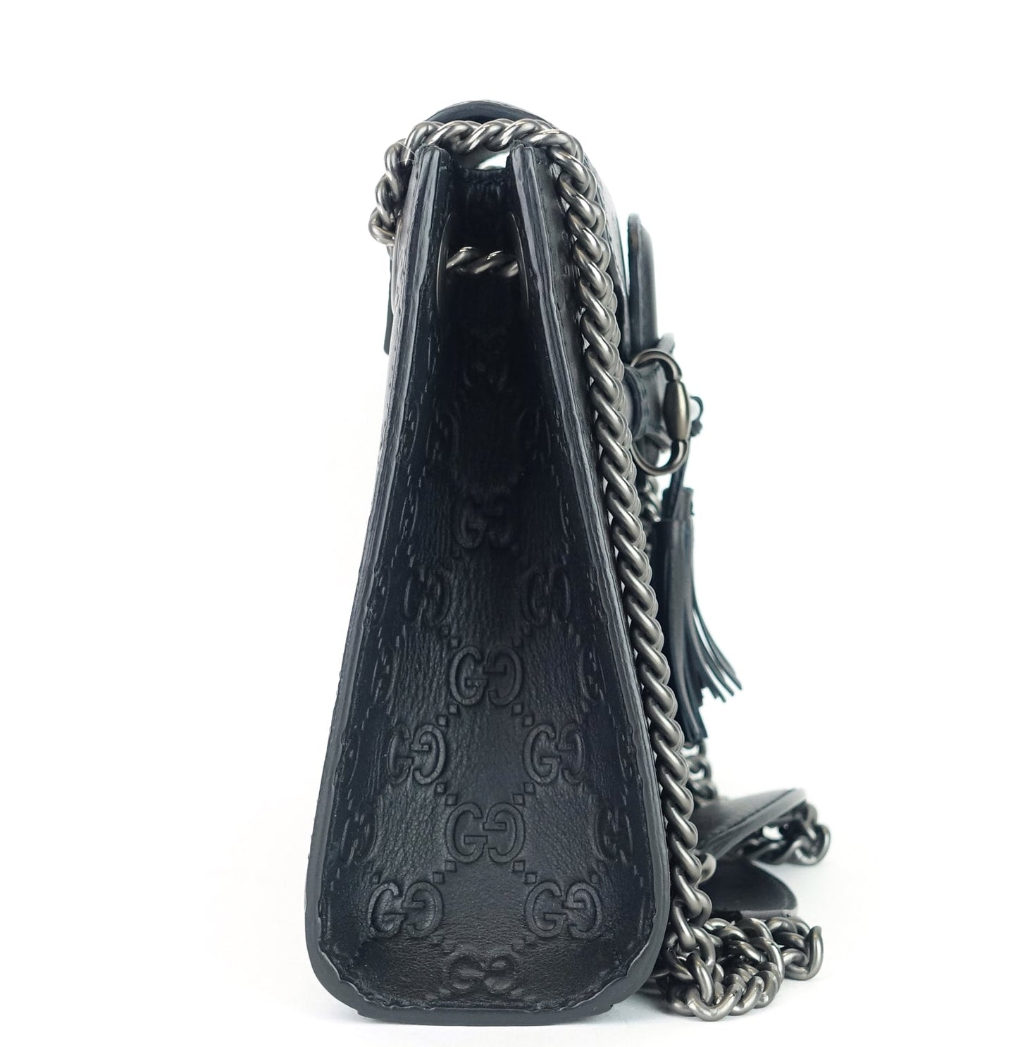 Gucci Emily Small Guccissima Leather Flap Bag