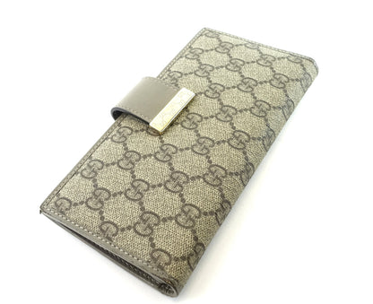 Gucci Monogram Canvas Continental Wallet