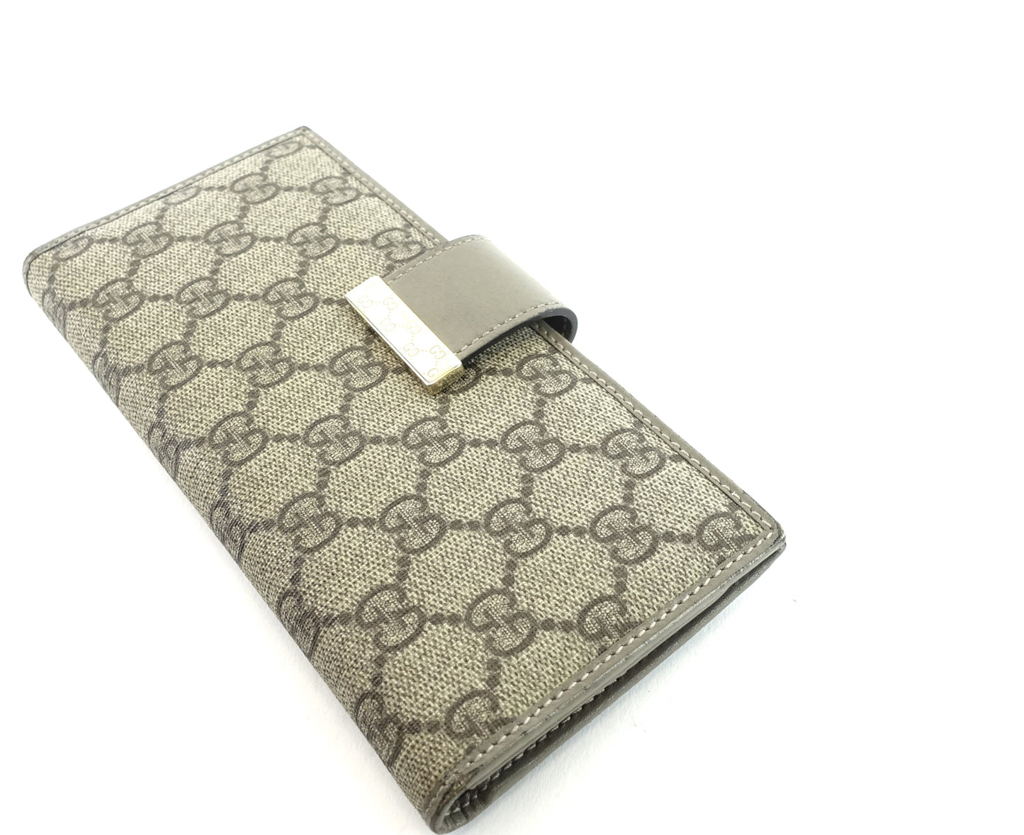 Gucci Monogram Canvas Continental Wallet