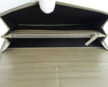 Gucci Monogram Canvas Continental Wallet