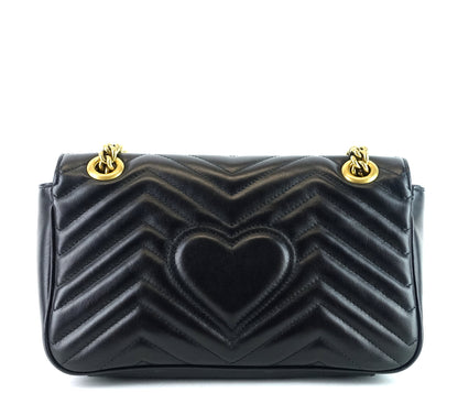 Gucci Marmont Matelasse Chevron Leather Small Bag