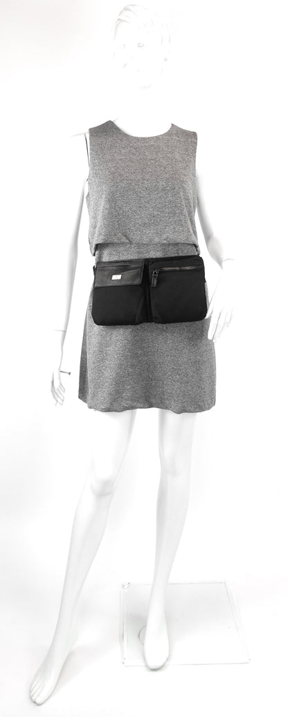 Gucci Nylon and Leather Belt Bag