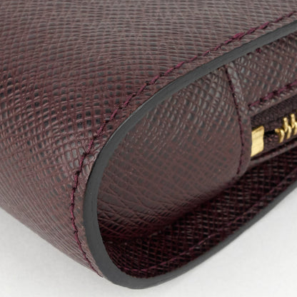 Louis Vuitto Pochette Baikal Acajou Taiga Leather Bag