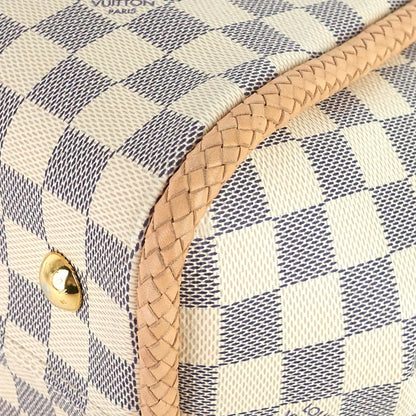 Louis Vuitto Propriano Damier Azur Canvas Tote Bag